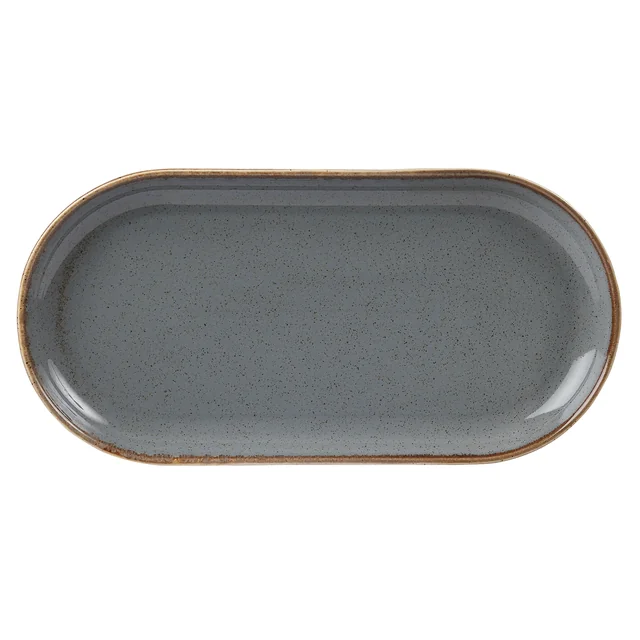 Bandeja oval Pedra 300x150 mm