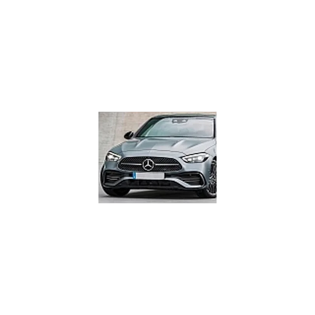 Bandes de calandre chromées pour Mercedes Benz classe C, réglage du pare-chocs factice chromé