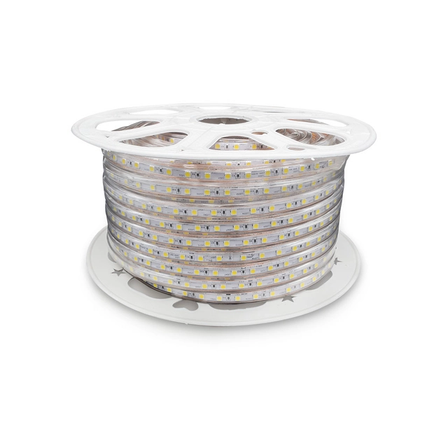 Bandes lumineuses à LED - 5050 - 60 - 220V - IP66 - 4000K - 50m Rouleau