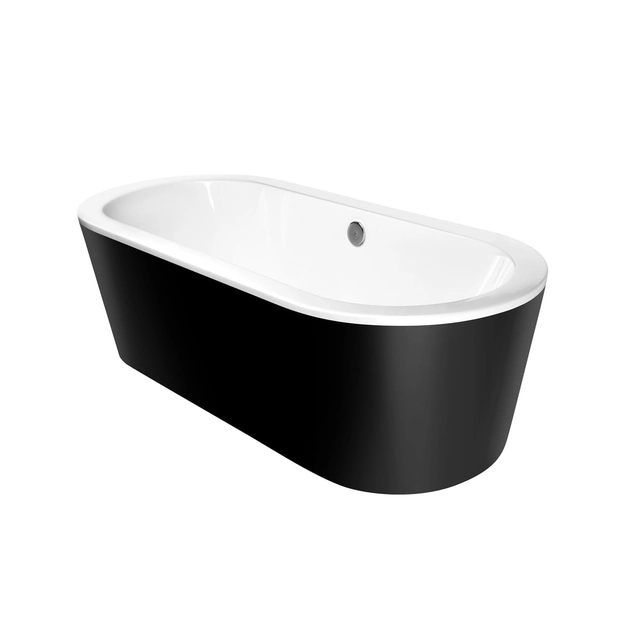 Bañera independiente Kerra Zeus 178 x 80 negro