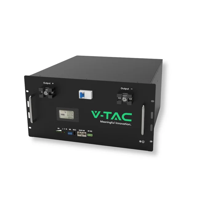 Banque d'énergie d'entrepôt V-TAC VESTWOODS Powerbank 9.6kWh RACK 48V 200Ah