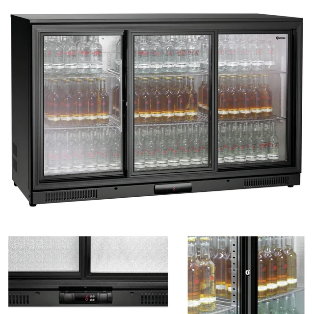 Bar fridge for bottles 3-Drzwiowa Bartscher