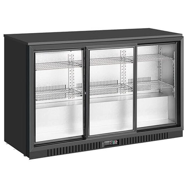 Bar fridge | undercounter cooler RQ-330SC | 325l | sliding door
