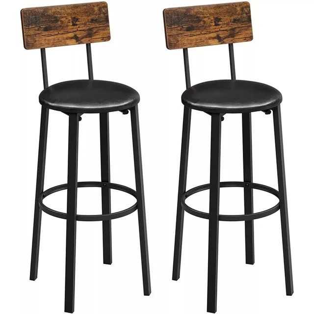 Bar stool set 2szt high bar stool set