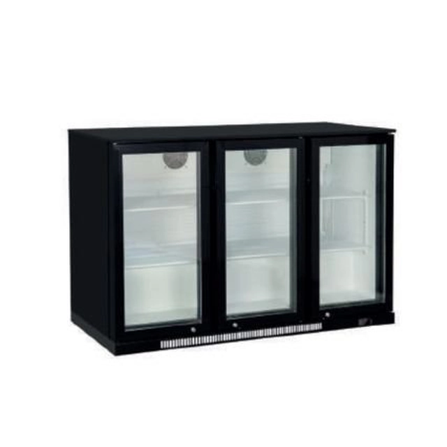 BAR-Vitrine 3-DRZWIOWA 303L SCHIEBETÜREN INVEST HORECA DBQ300LS DBQ300LS