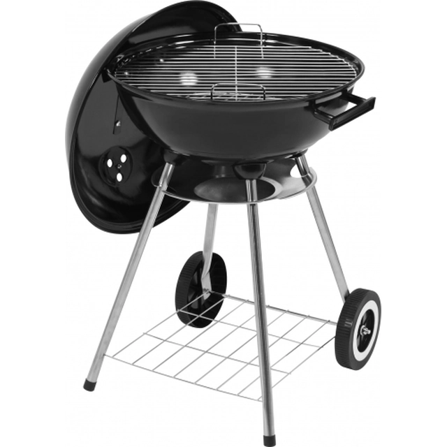 Barbecue à charbon avec couvercle, grille 41 cm + housse