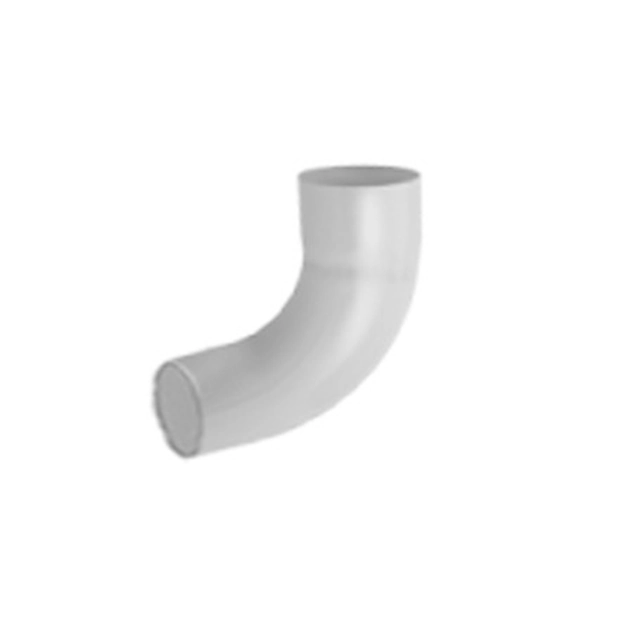 BARIN-BR Svod. elbow 85 °, diameter: 60mm, Hl. lacquer - Pastel. gray