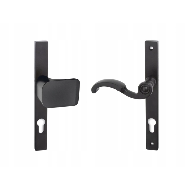 BARON HANDLE-KNOB TO THE PEDESTRIAN RIGHT 90 MM BLACK