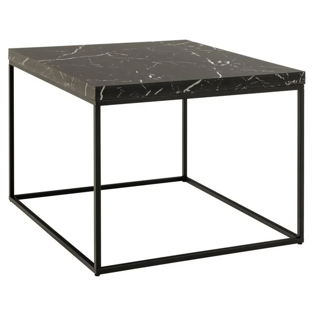 Barossa table 60x60cm black marble