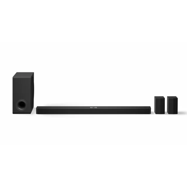 Barra de sonido LG S90TR.DEUSLLK negra 670 W