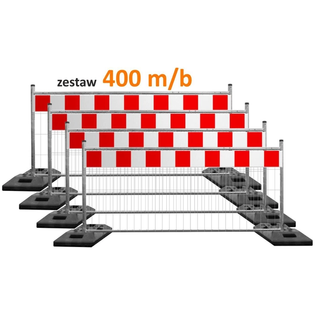 Barrière routière 2m définie 400mb
