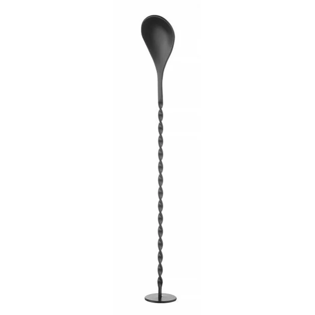 Bartender's spoon with muddler Bar up black 280x35mm Basic variant