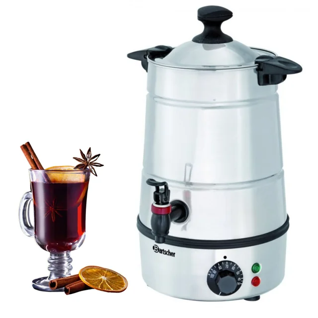 Bartscher Mulled Wine Water Boiler 200061 5l - Fast Heating