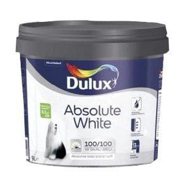 Barva Dulux Absolute White 1 l