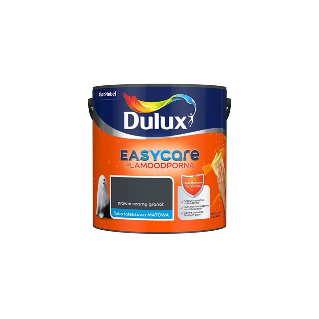 Barva Dulux EasyCare téměř černá tmavě modrá 2,5L