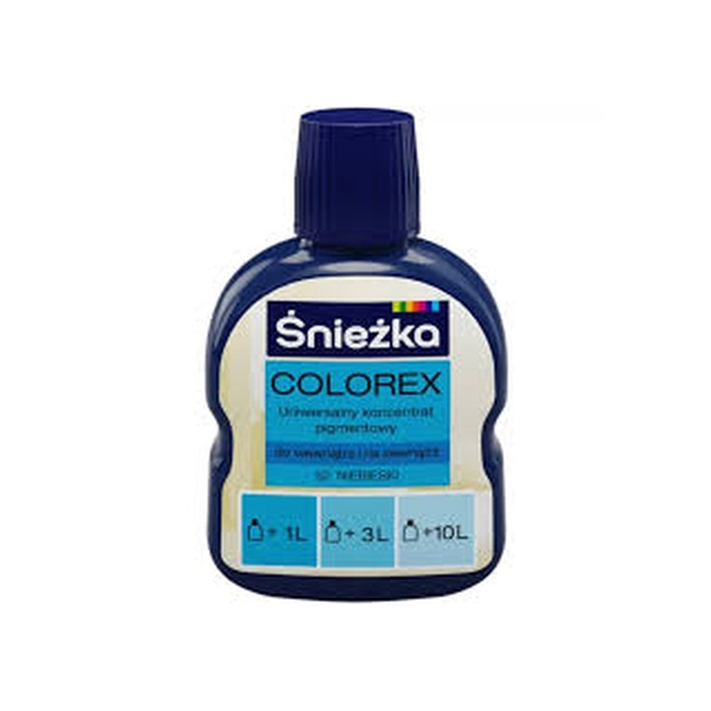 Barvni pigment Śnieżka Colorex 100 ml modra