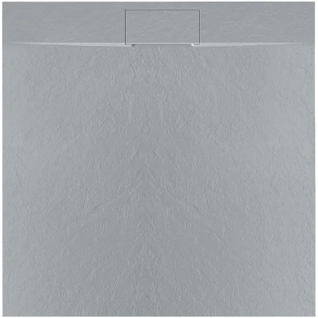 Basalt Gray shower tray 90x90