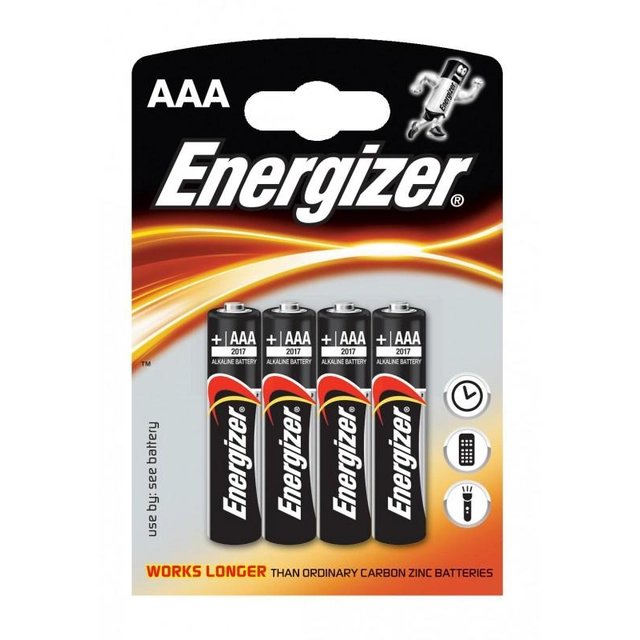 Base de bateria Energizer AAA / R03 4 unid.