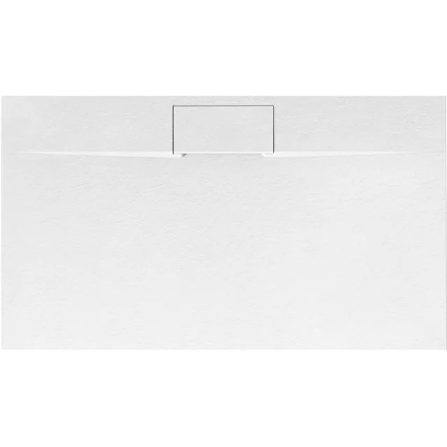 Base de duche Bazalt Long White 80x120