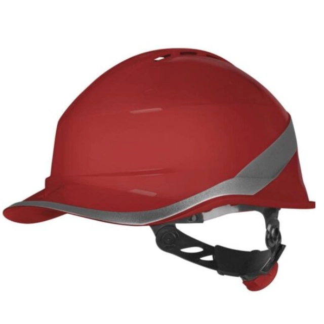 BASEBALL DIAMOND V Delta Plus red safety helmet