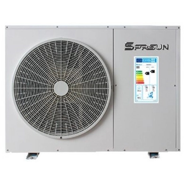 Βασικό σετ: αντλία θερμότητας 12kW SPRSUN + buffer 100L για αυτοσυναρμολόγηση