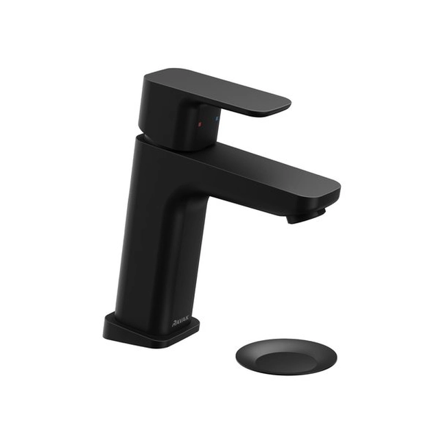 Basin faucet Ravak 10° Free, TD F 013.20 170 mm, with Click-Clack valve, black