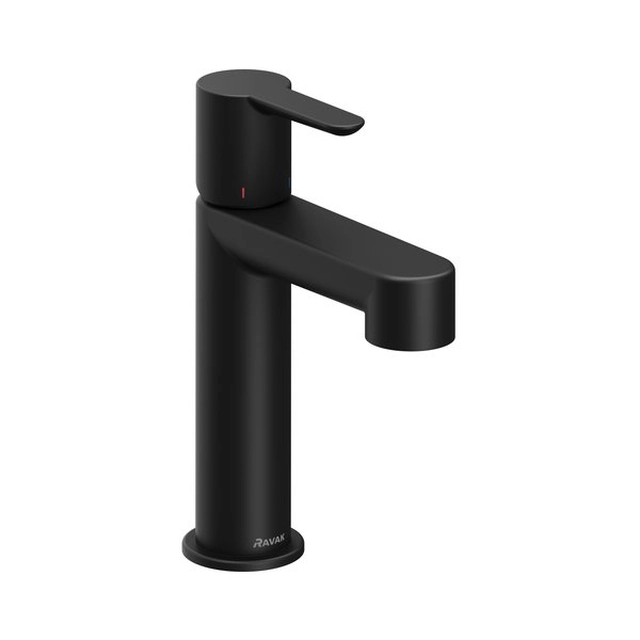 Basin faucet Ravak Puri, PU 014.20 without bottom valve, black