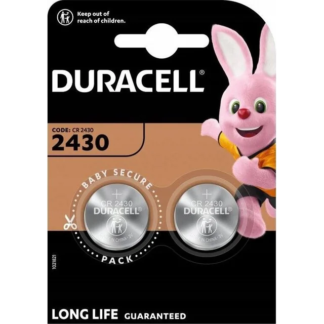 Батарея Duracell Duracell CR2430 bl./2szt