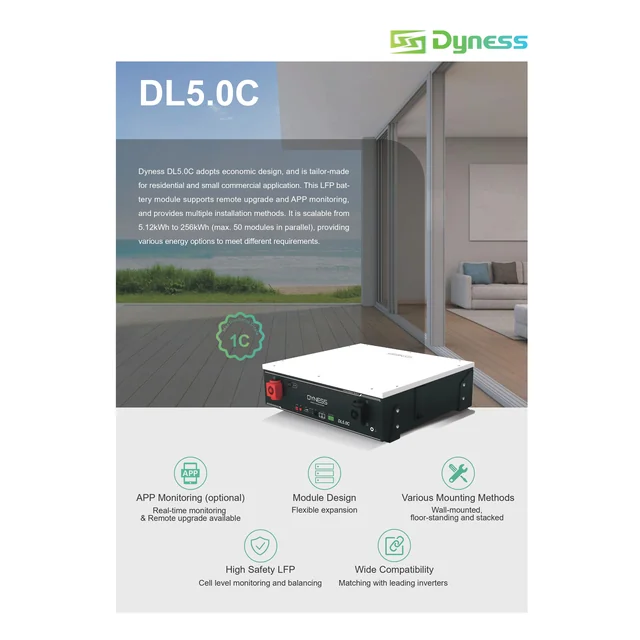 Батарея Dyness DL5.0C 5.12kWh