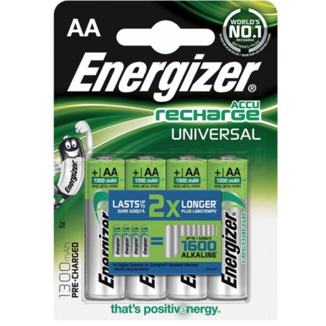 Батарейка Energizer Універсальна АА / R6 1300mAh 1 шт.