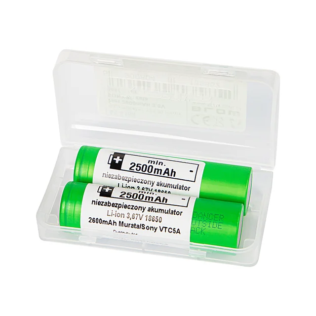 Batéria 18650 lítium-iónová 2szt 2600mAh