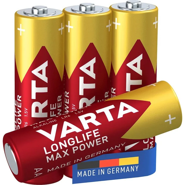 Bateria AA Varta Longlife Max Power / R6 400 unid.