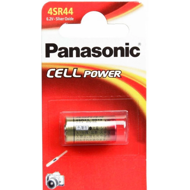 Bateria de energia celular Panasonic 4SR44 160mAh 1 unid.