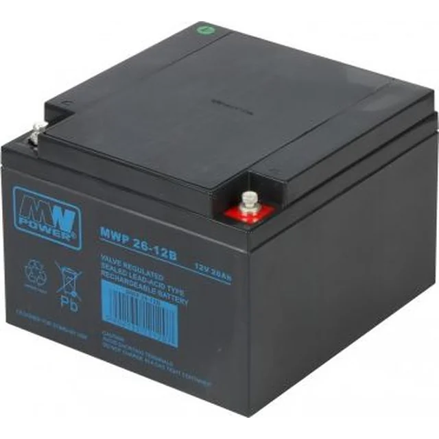 Bateria de energia MW 12V/26AH-MWP