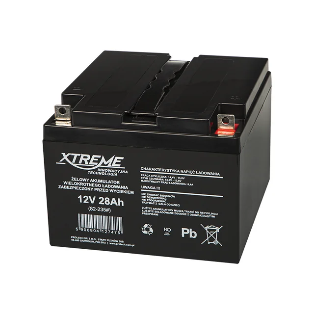 Bateria de gel 12V 28Ah XTREME