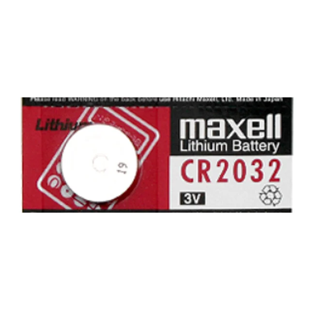 Bateria de lítio 3V CR2032 Maxell 1 peça