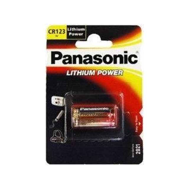 Batería de litio Panasonic CR123 1 uds.