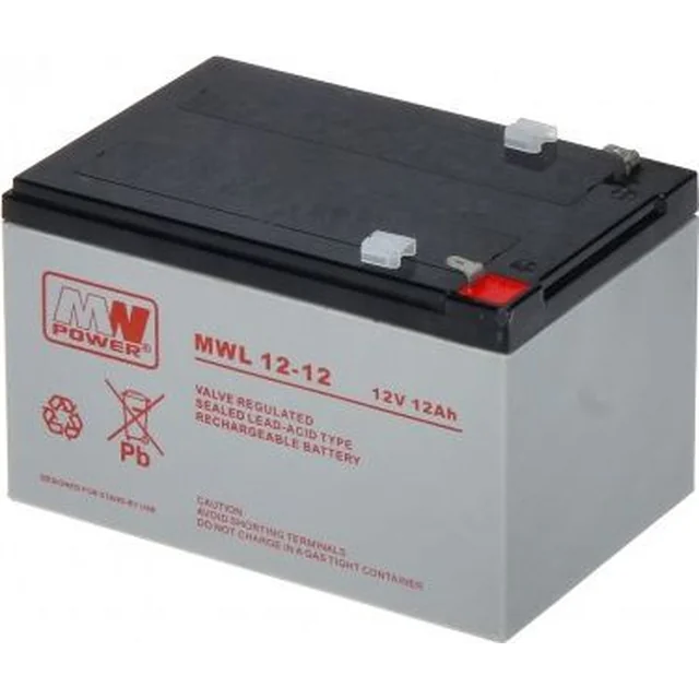 Batería de potencia MW 12V/12AH-MWL