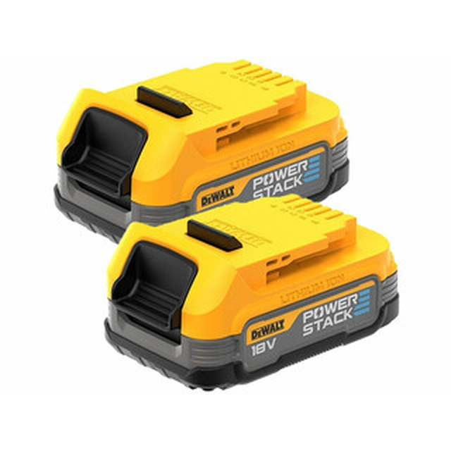 Batería DeWalt DCBP034E2-XJ Powerstack 18 V | 1,7 Ah | iones de litio