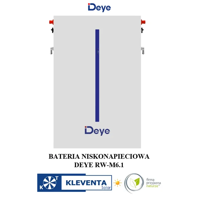 BATERIA DEYE RW-M6.1 (6,14 kWh )-B DISPONIBILĂ!