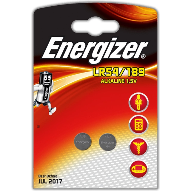 Bateria do Energizador LR54 2 unid.