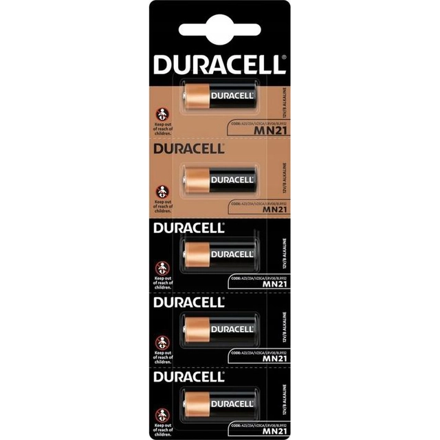 Batería Duracell A / R23 5 uds.