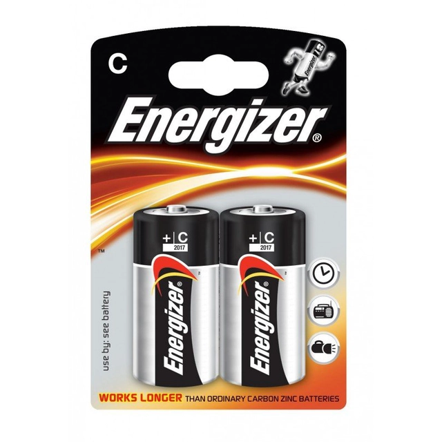 Bateria Energizador C / R14 2 unid.