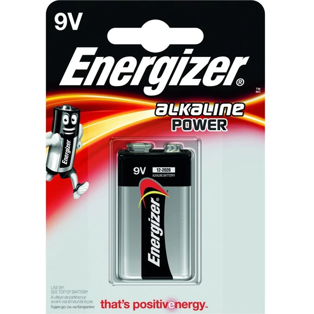 Batería Energizer 9V Bloque 1 uds.