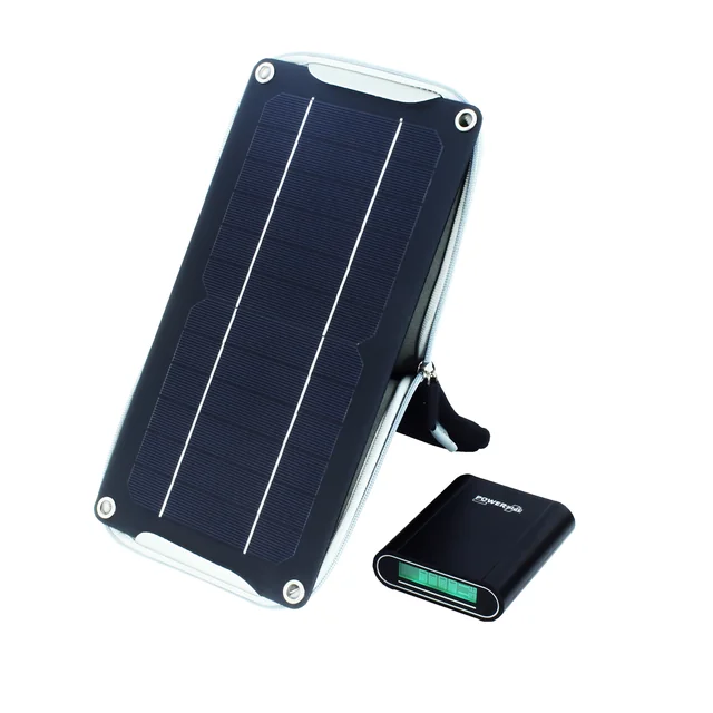 Batería externa solar POWERplus Crocodile de 100 % mAh