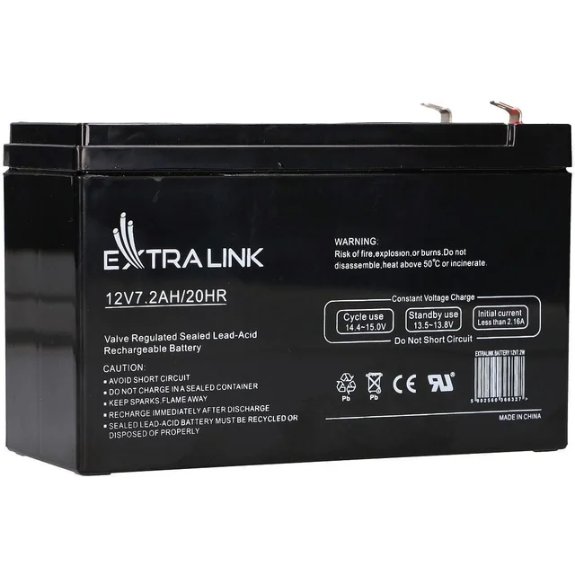 Batería ExtraLink 12V 7.2Ah (EX.6327)