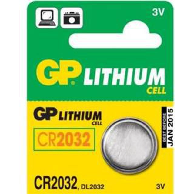 Bateria GP CR2032 1 unid.