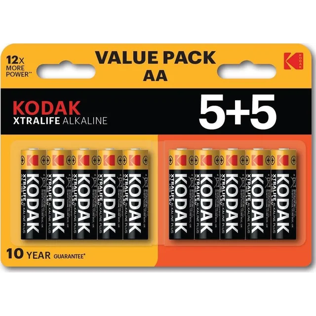 Batería Kodak Xtralife AA / R6 10 uds.