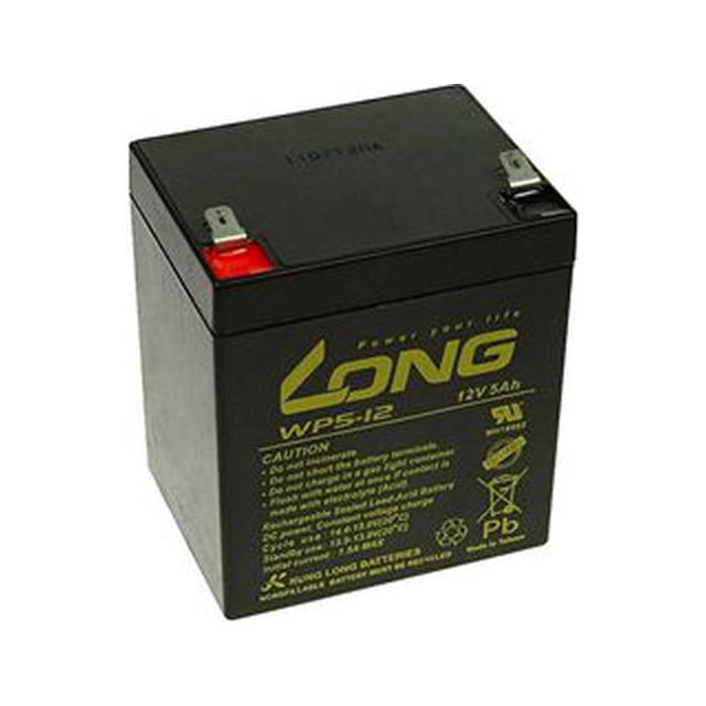 Bateria longa 12V/5Ah (PBLO-12V005-F2A)