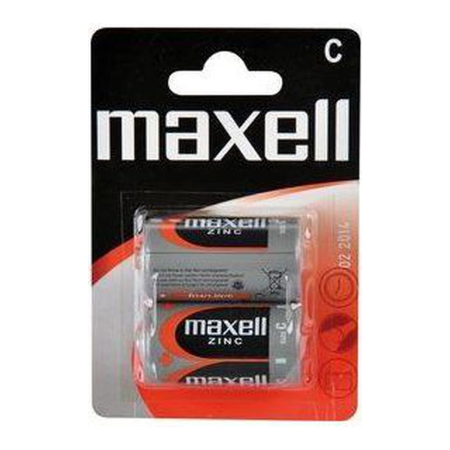 Bateria Maxell C / R14 2 unid.